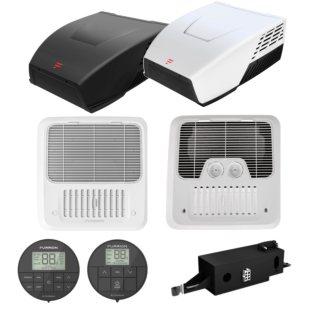 Furrion Chill HE 13.5K BTU Air Conditioner Complete Install | Ducted or Non-Ducted | Single or Multi-Zone | Black or White