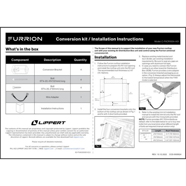 ADB Conversion Kit | Installation Guide