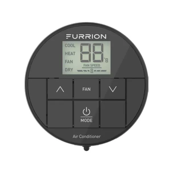 Furrion | Chill R32 | Single Zone Thermostat | LED | 2 Fan Speeds | FACW10ESSA2-BL-AM | Black